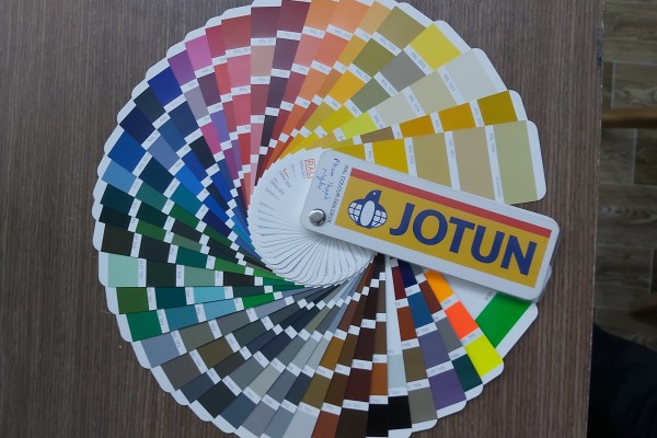 Bảng mầu sơn công Nghiệp Jotun