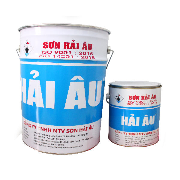 Sơn phủ Epoxy Hải Âu Màu xám/Trắng