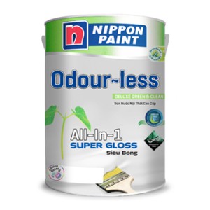 Sơn Odour-less All-in-one Siêu Bóng (Không Mùi) Trắng