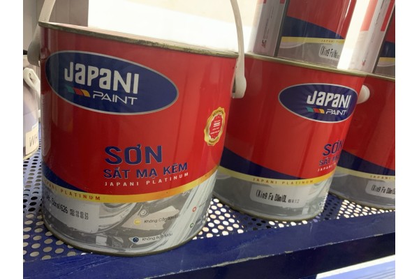 Sơn cho sắt thép mạ kẽm chất lượng tốt giá thành rẻ tiện lợi sử dụng không cần sơn lót !!!