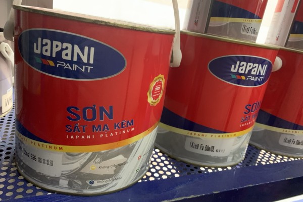 Sơn cho sắt thép mạ kẽm chất lượng tốt giá thành rẻ tiện lợi sử dụng không cần sơn lót !!!